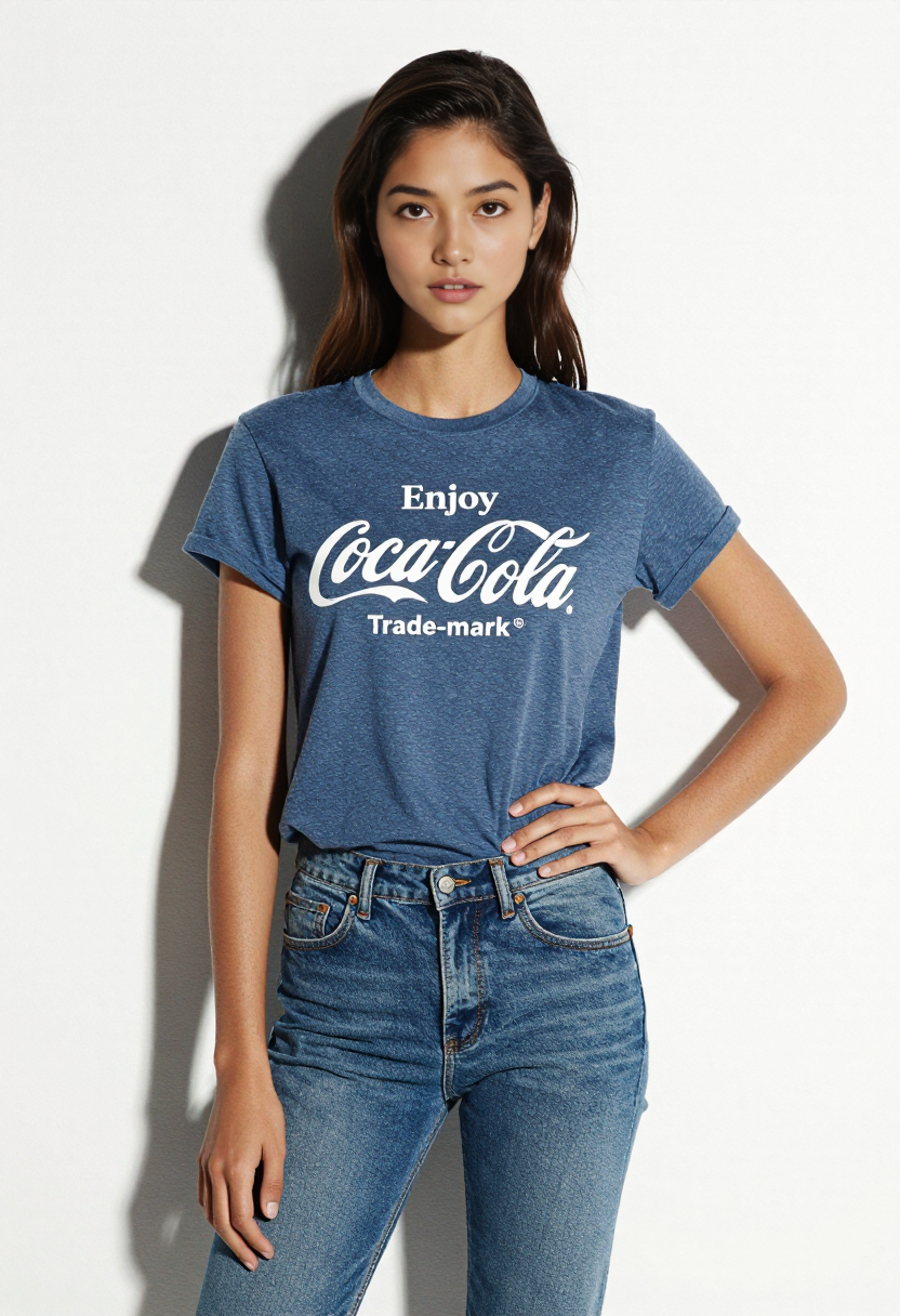hv-valentina-clean lines-Blue Graphic Tee And Blue Jeans